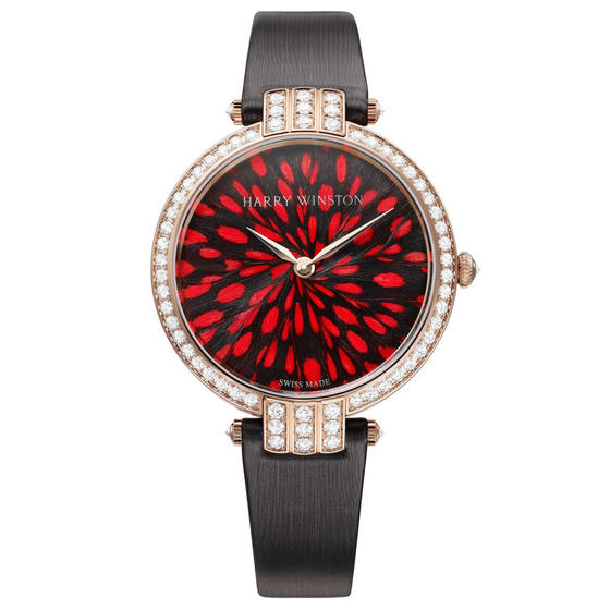 Buy Replica Harry Winston Premier PREMIER FEATHERS SHANGHAI PRNQHM36RR006 watch